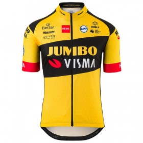 Maglia 2020 Team Jumbo-Visma N001 Manica Corta